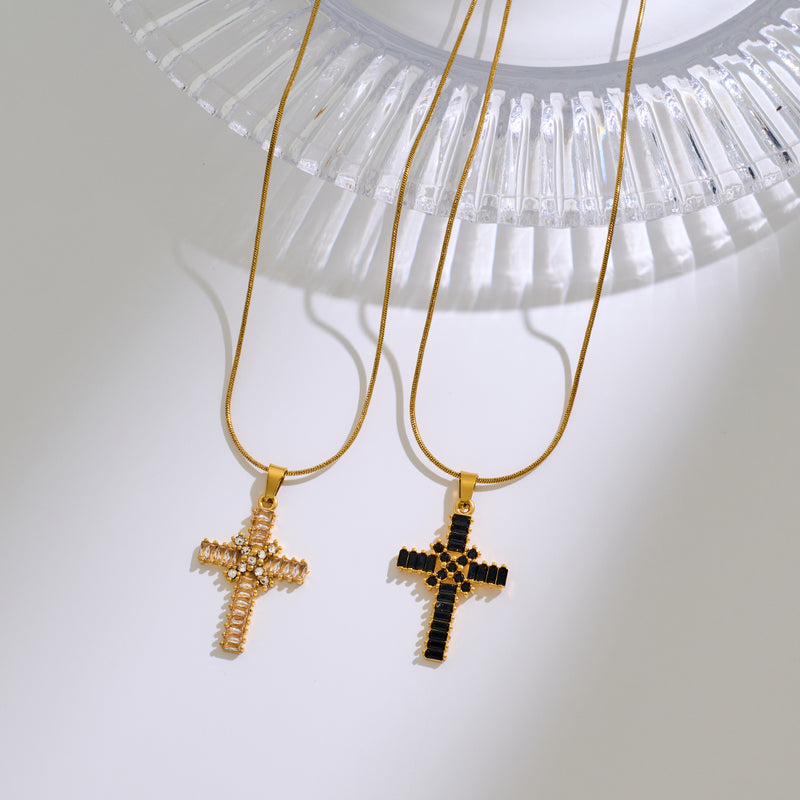 Lumière Cross Pendant